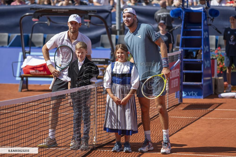 International Tennis match - EFG Swiss Open Gstaad