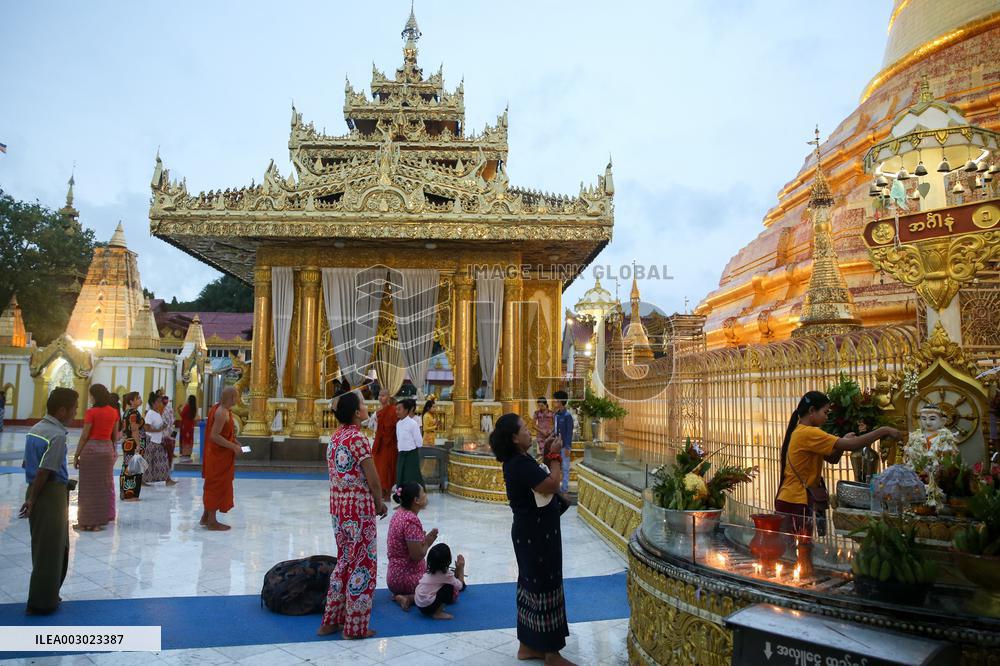 MYANMAR-YANGON-FULL MOON DAY-WARSO