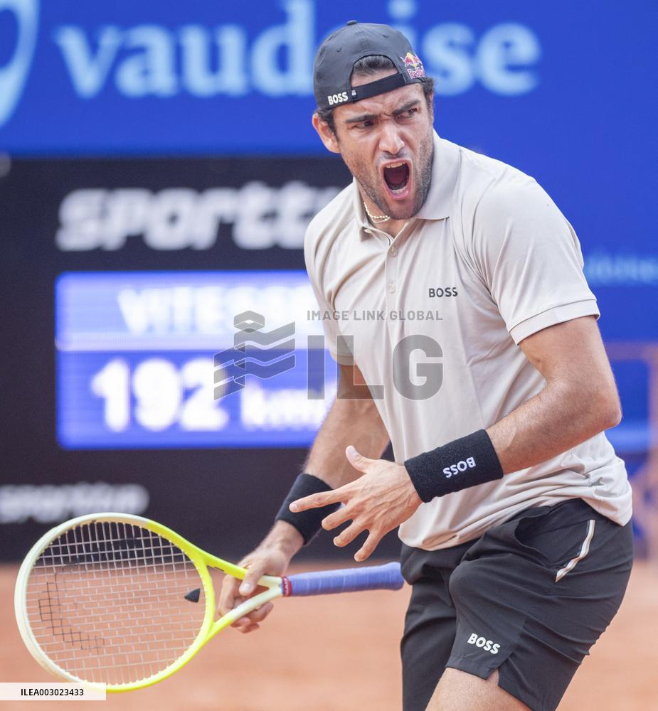 International Tennis match - EFG Swiss Open Gstaad