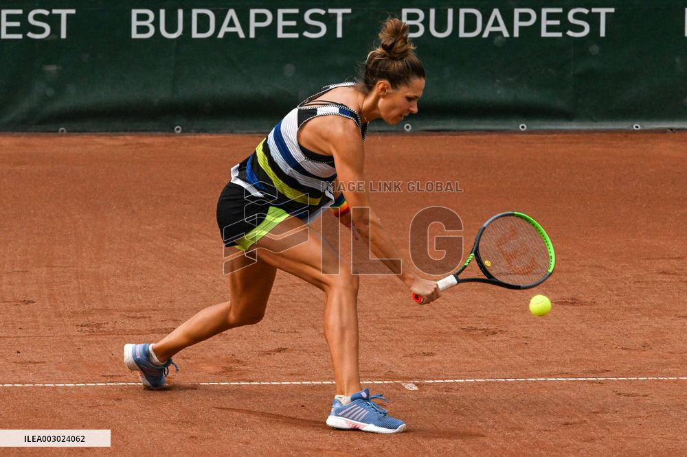 International Tennis match - WTA Hungarian Grand Prix - Semifinal