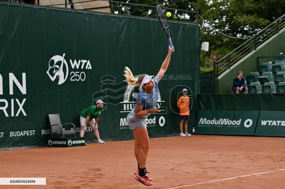 International Tennis match - WTA Hungarian Grand Prix - Semifinal