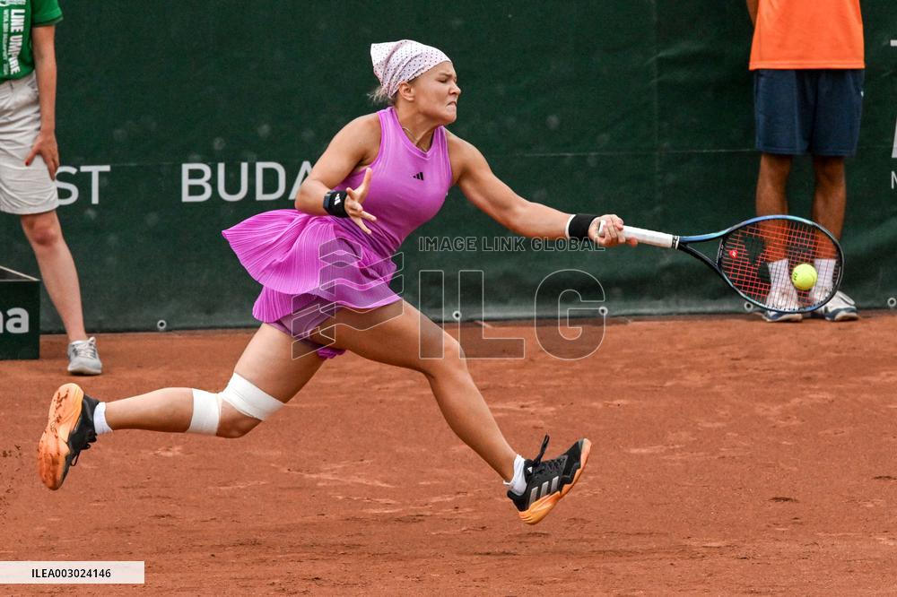 International Tennis match - WTA Hungarian Grand Prix - Semifinal