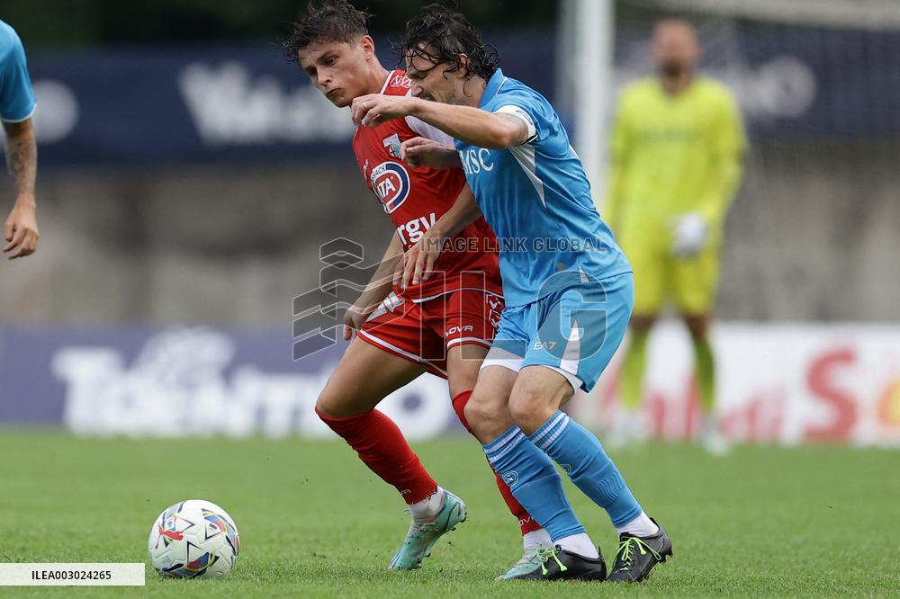 Friendly football match - Napoli vs Mantova