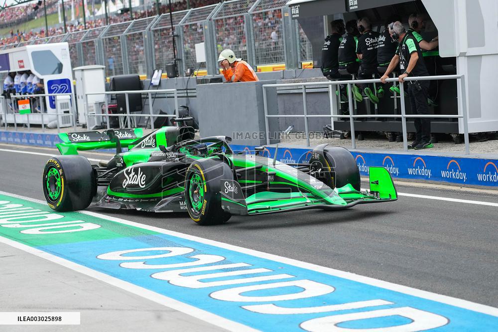 Formula 1 Championship - Formula 1 Hungarian Grand Prix 2024 - Practice 3 and Qualifying