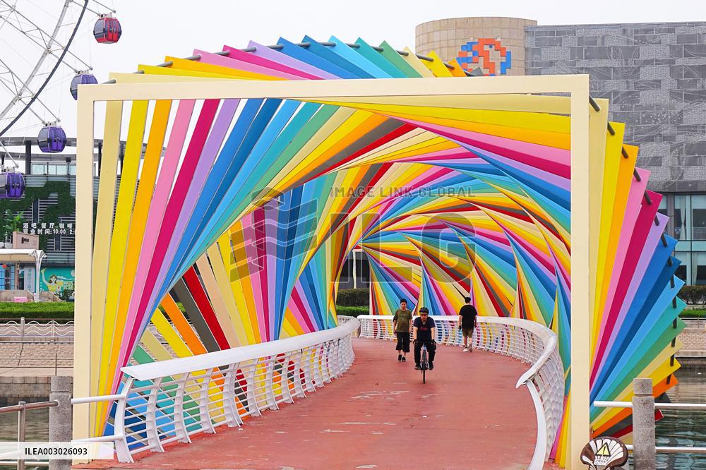 Rainbow Bridge in Qingdao