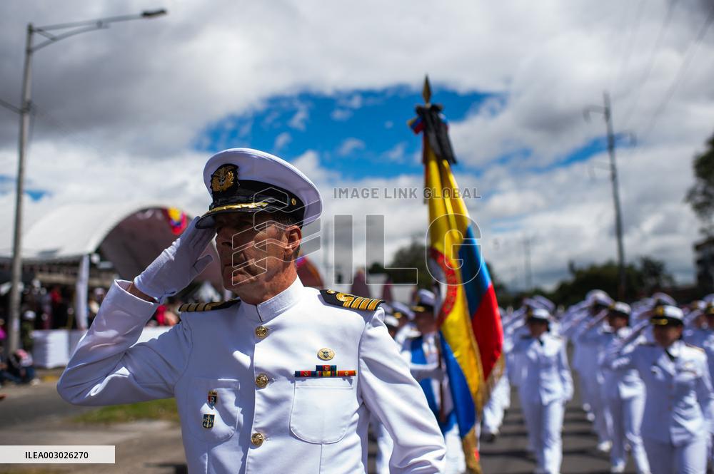Colombia 214 Years of Independence Military Parade