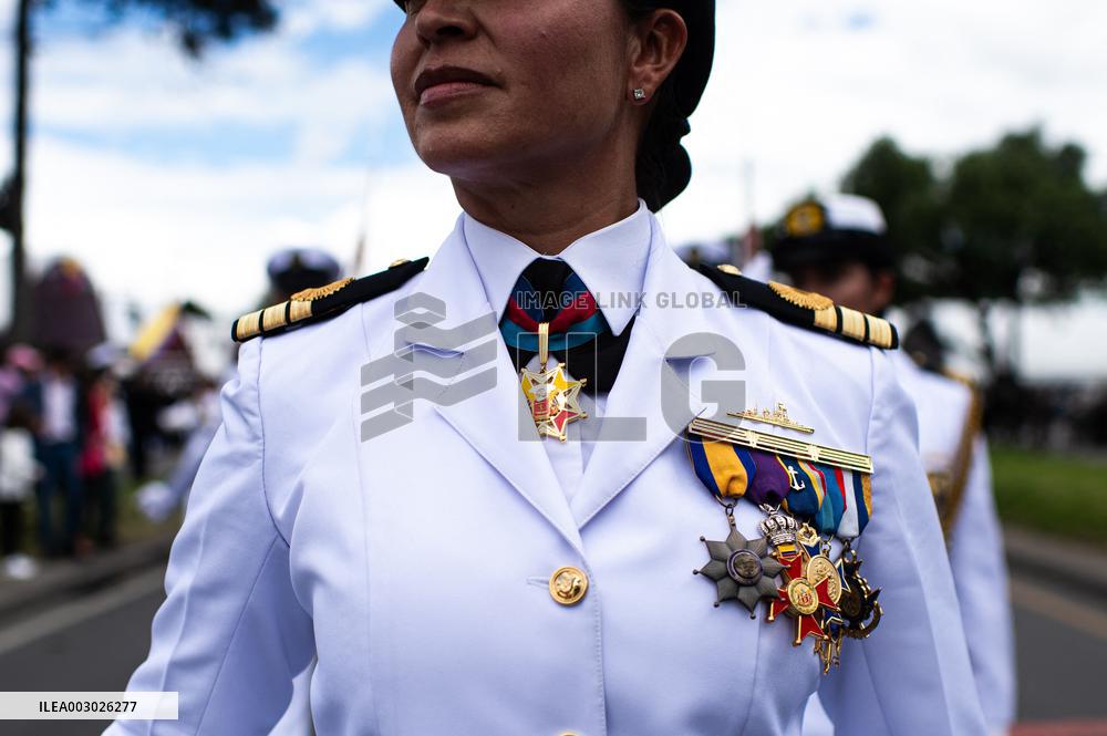 Colombia 214 Years of Independence Military Parade