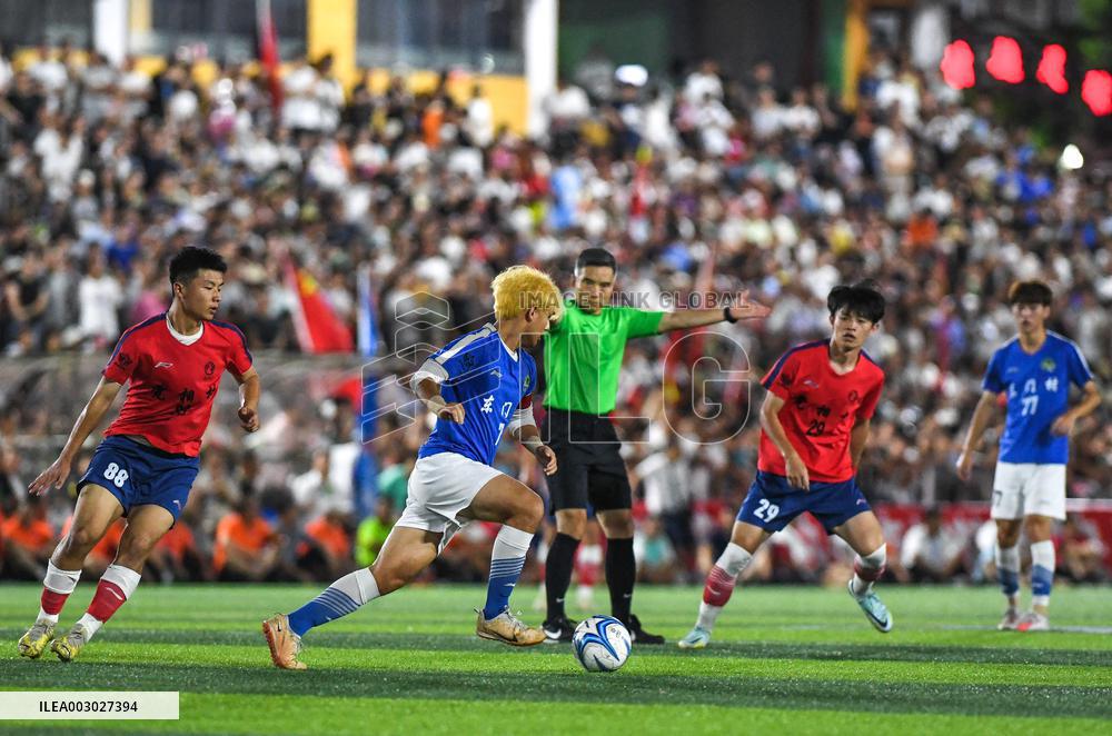 (SP)CHINA-RONGJIANG-FOOTBALL-VILLAGE SUPER LEAGUE-FINAL (CN)