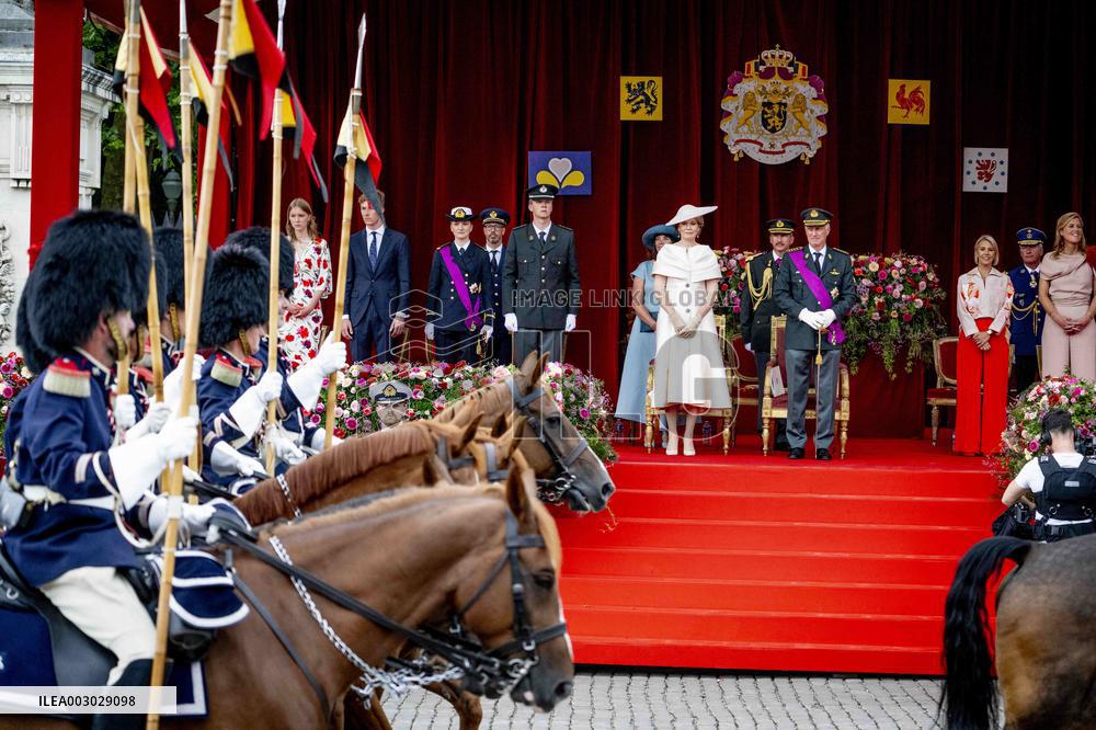 Belgian National Day Military Parade - Brussels