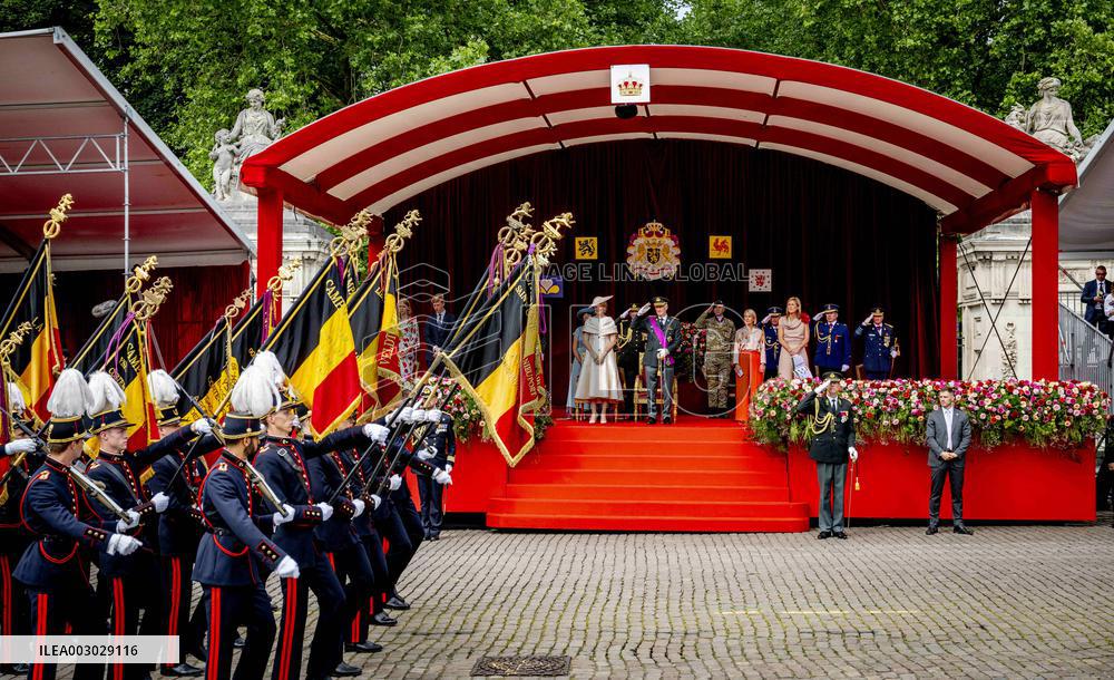 Belgian National Day Military Parade - Brussels