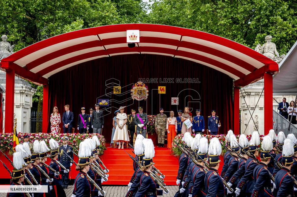 Belgian National Day Military Parade - Brussels