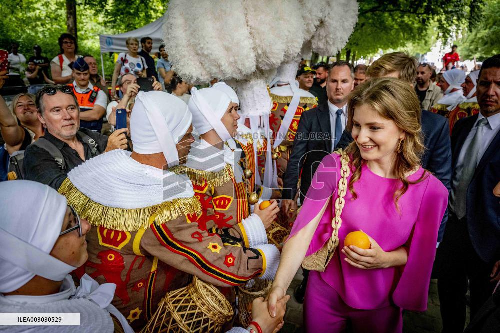 National Day Party At The Parc De Bruxelles - Brussels