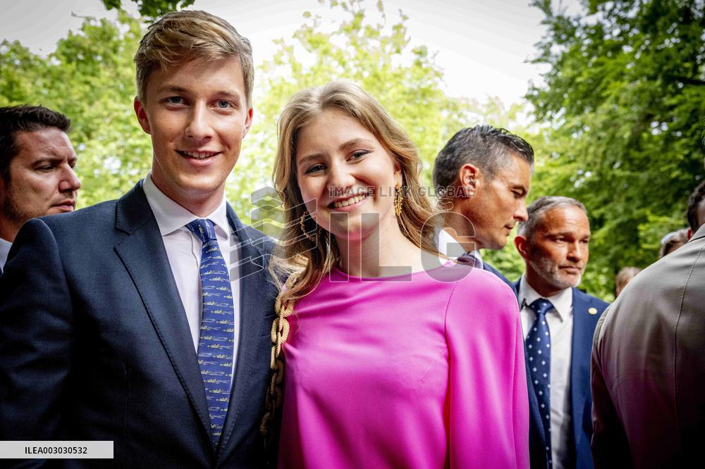 National Day Party At The Parc De Bruxelles - Brussels