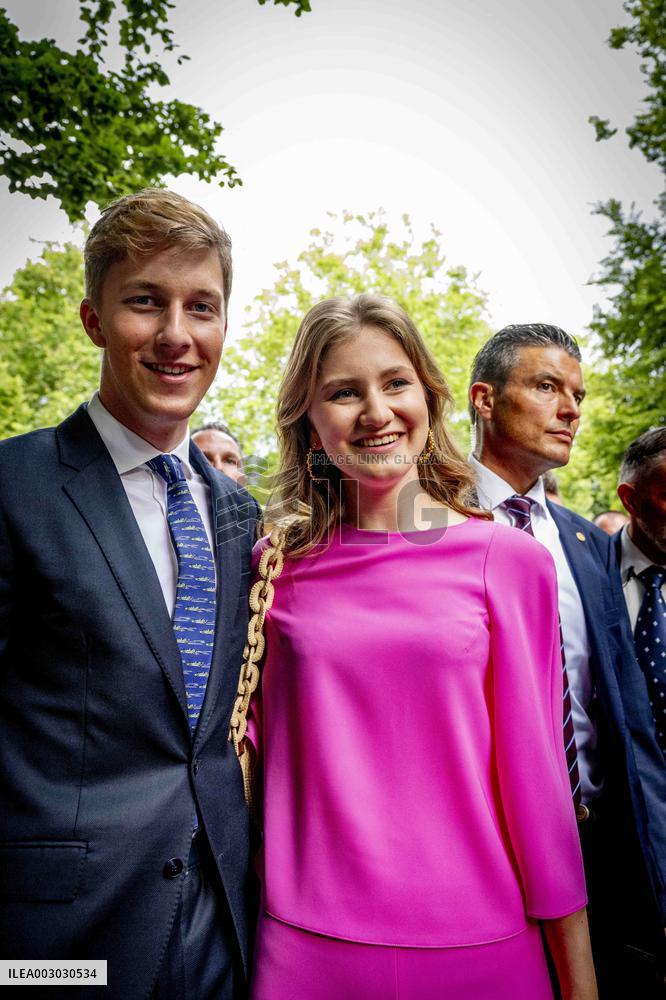 National Day Party At The Parc De Bruxelles - Brussels