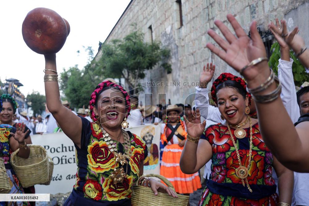 Guelaguetza Showcase In Oaxaca City - Mexico