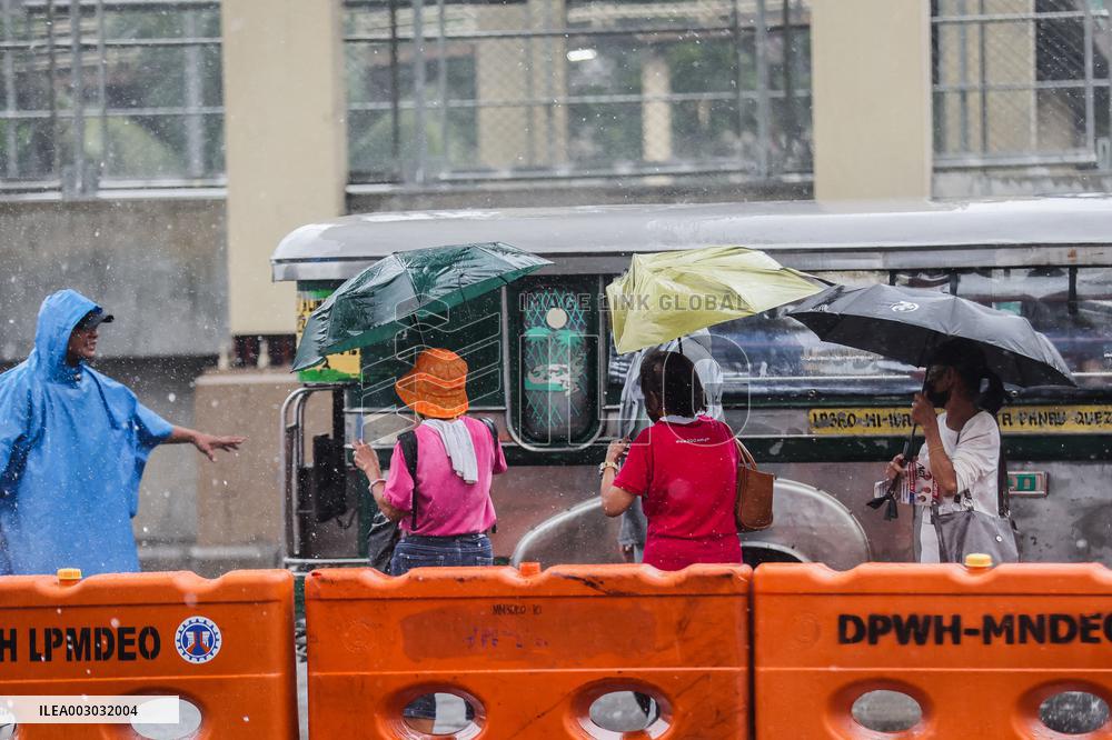 THE PHILIPPINES-TYPHOON GAEMI HEAVY RAIN
