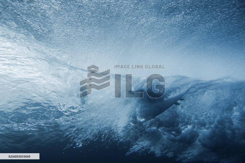 Paris 2024 - Surfing Training Session In Teahupo’