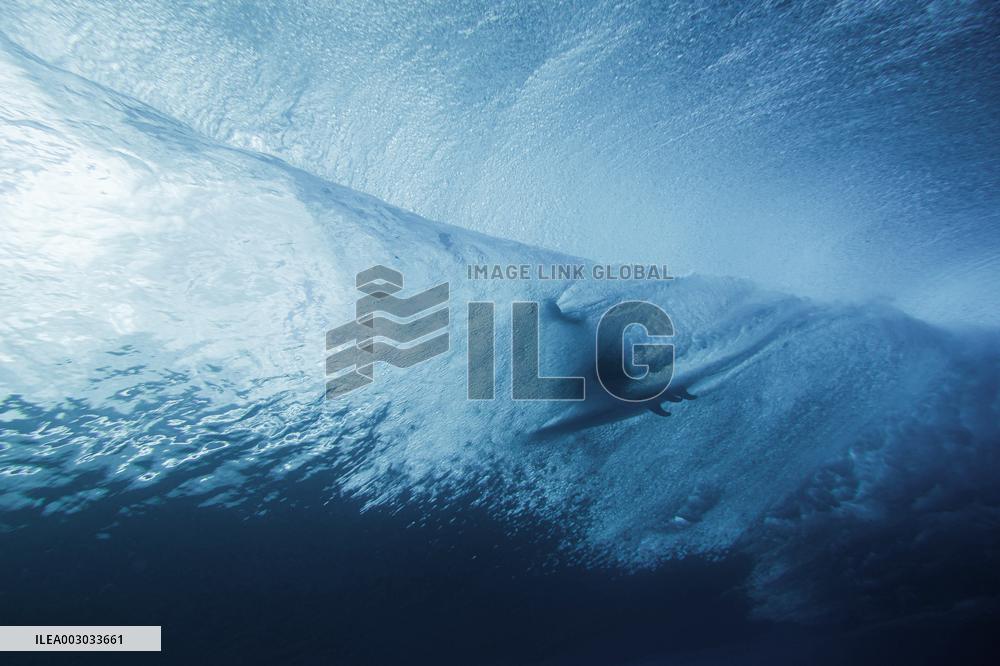 Paris 2024 - Surfing Training Session In Teahupo’