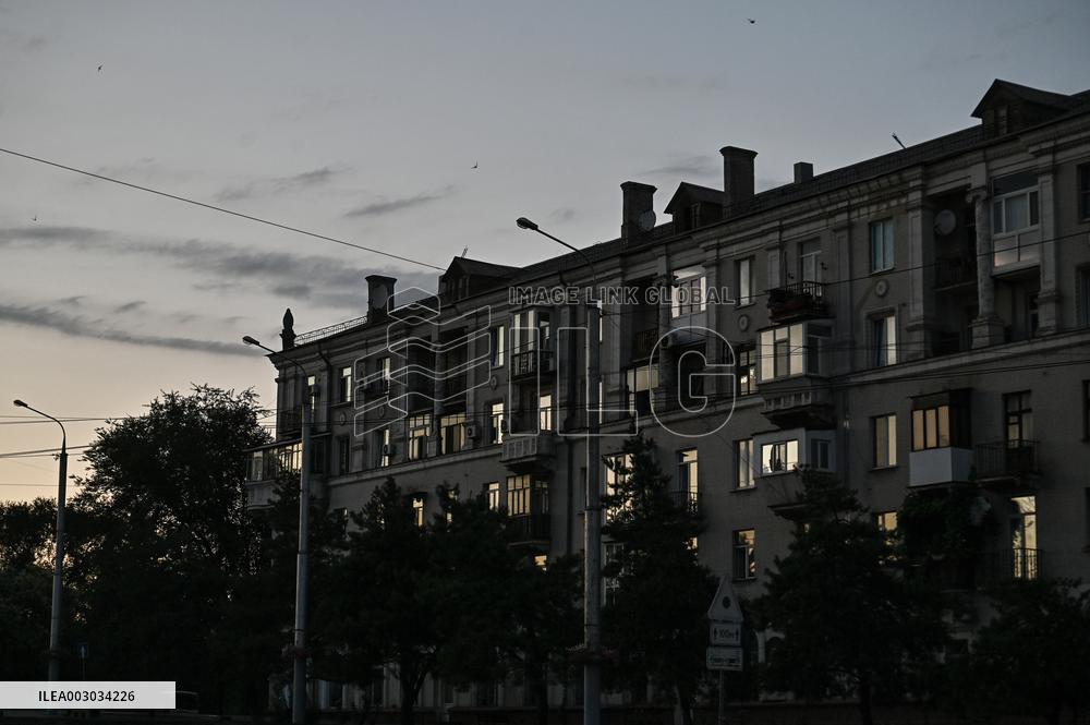 Zaporizhzhia turns off street lights to save power