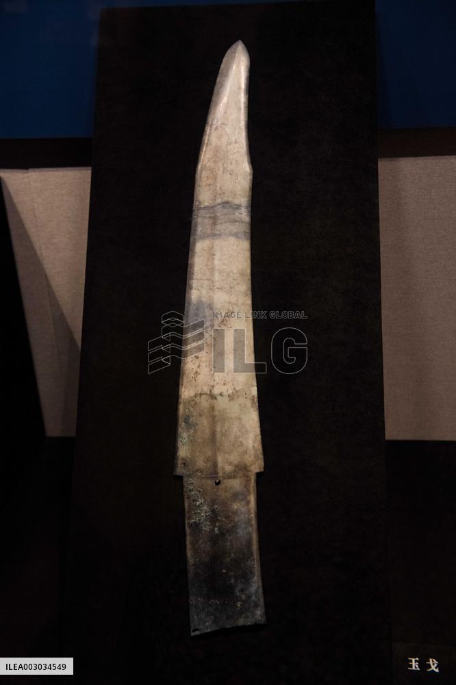 (FOCUS)CHINA-SICHUAN-SANXINGDUI RUINS-DISCOVERIES-WORKSHOP-JADE-STONE (CN)