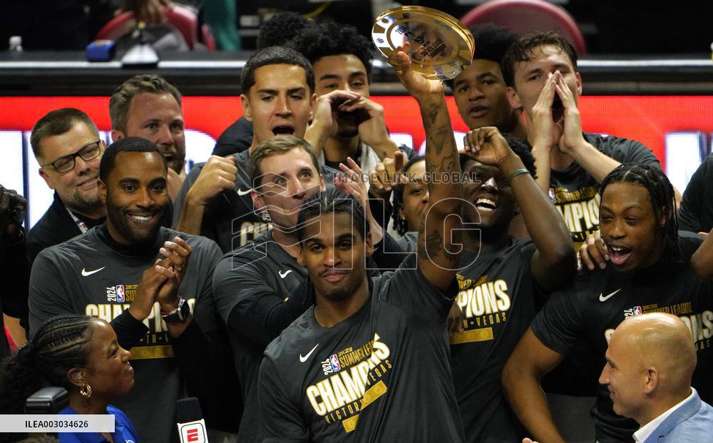 (SP)U.S.-LAS VEGAS-BASKETBALL-NBA SUMMER LEAGUE-FINALS
