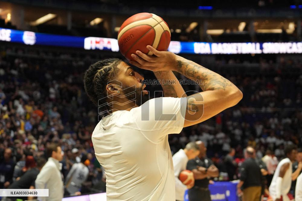 Basketball - Friendly Game - Usa V Germany