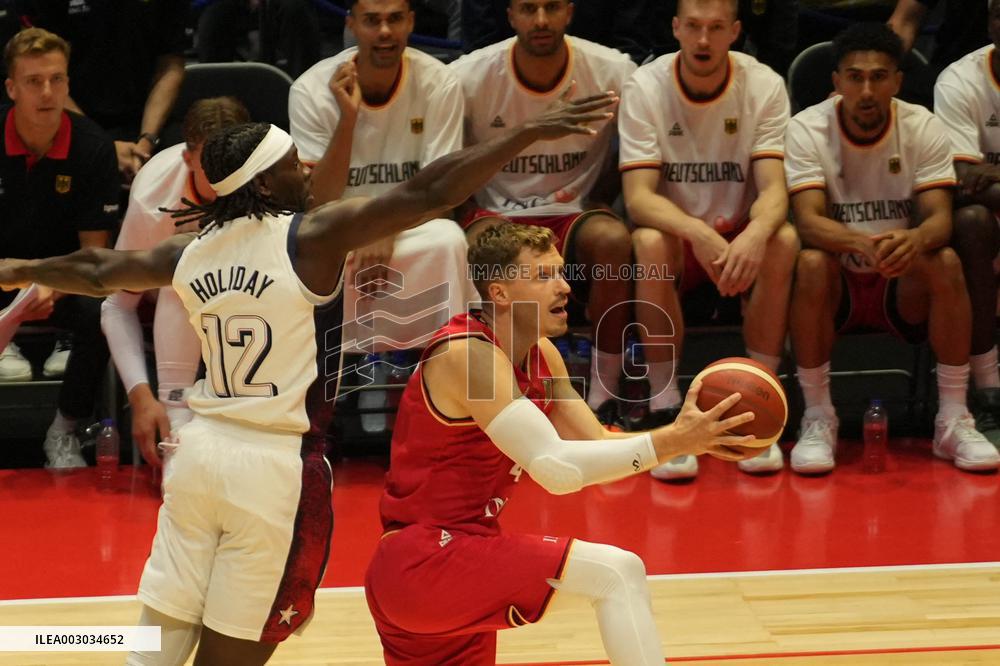 Basketball - Friendly Game - Usa V Germany