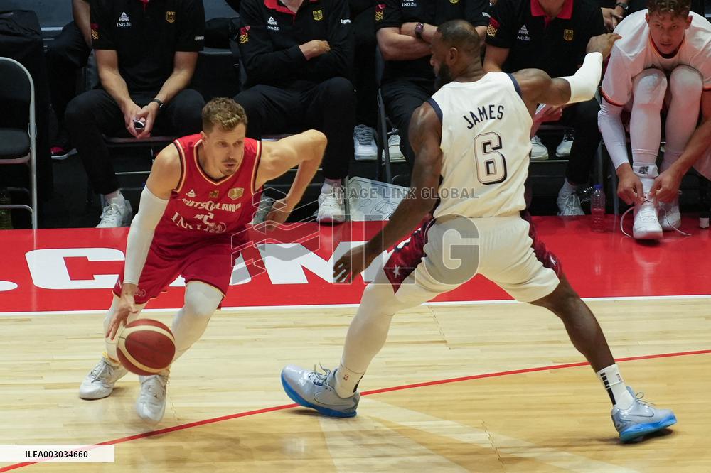 Basketball - Friendly Game - Usa V Germany