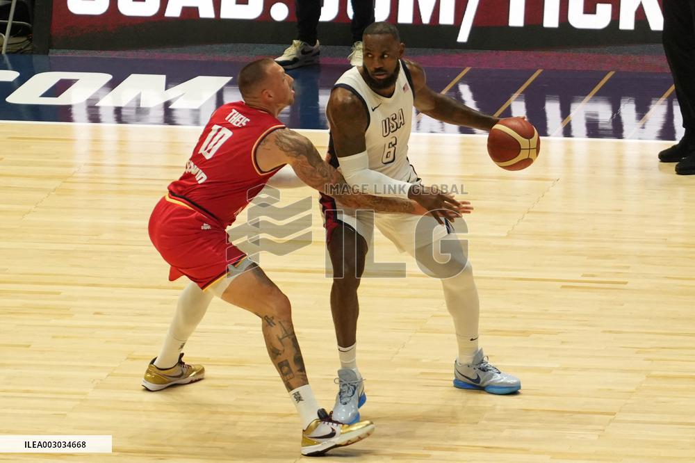 Basketball - Friendly Game - Usa V Germany