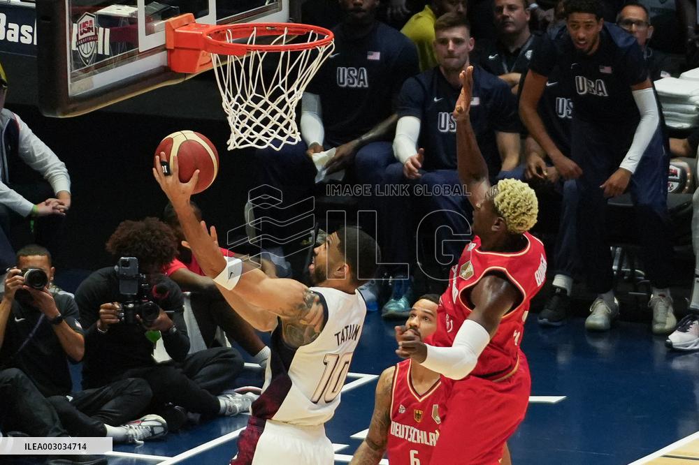 Basketball - Friendly Game - Usa V Germany