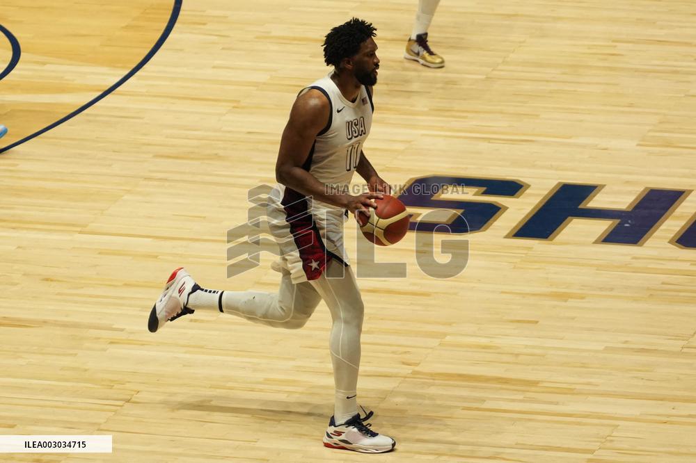 Basketball - Friendly Game - Usa V Germany