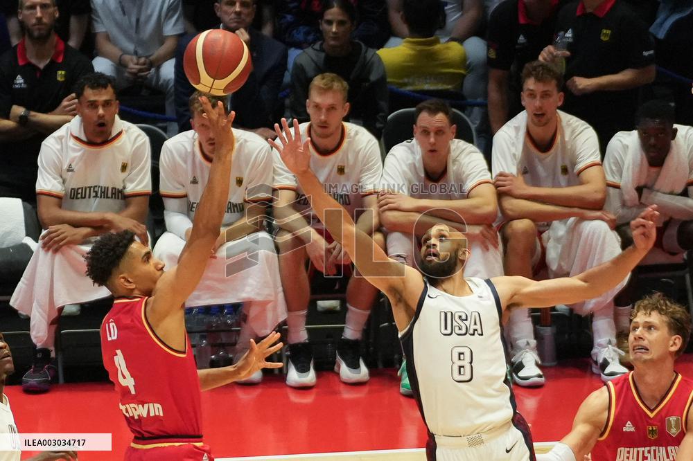 Basketball - Friendly Game - Usa V Germany