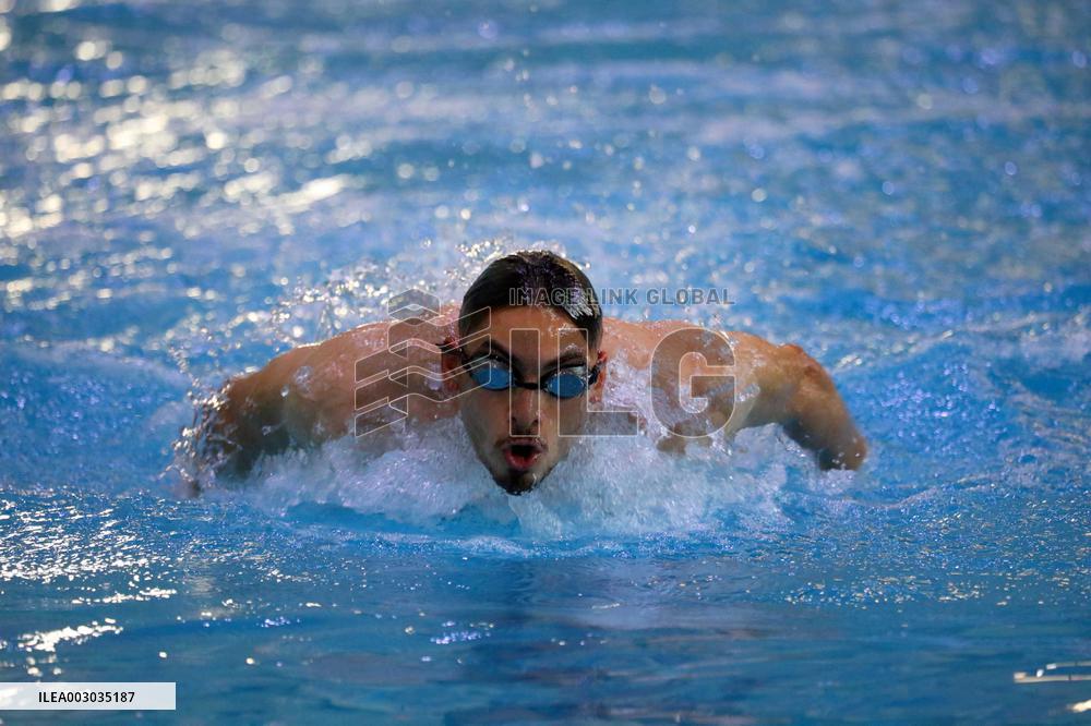 (PARIS2024)IRAQ-BAGHDAD-SWIMMING-TRAINING
