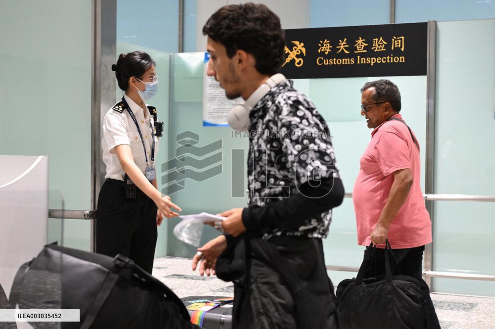 CHINA-CUSTOMS-EASIER ENTRY POLICIES (CN)