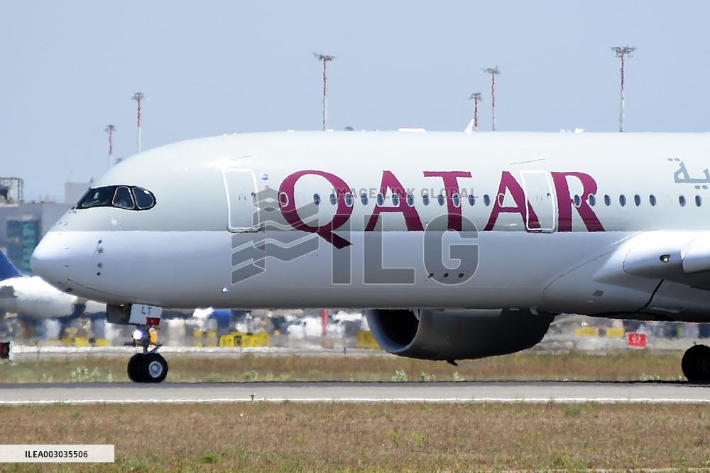 Aircraft to Fiumicino airport