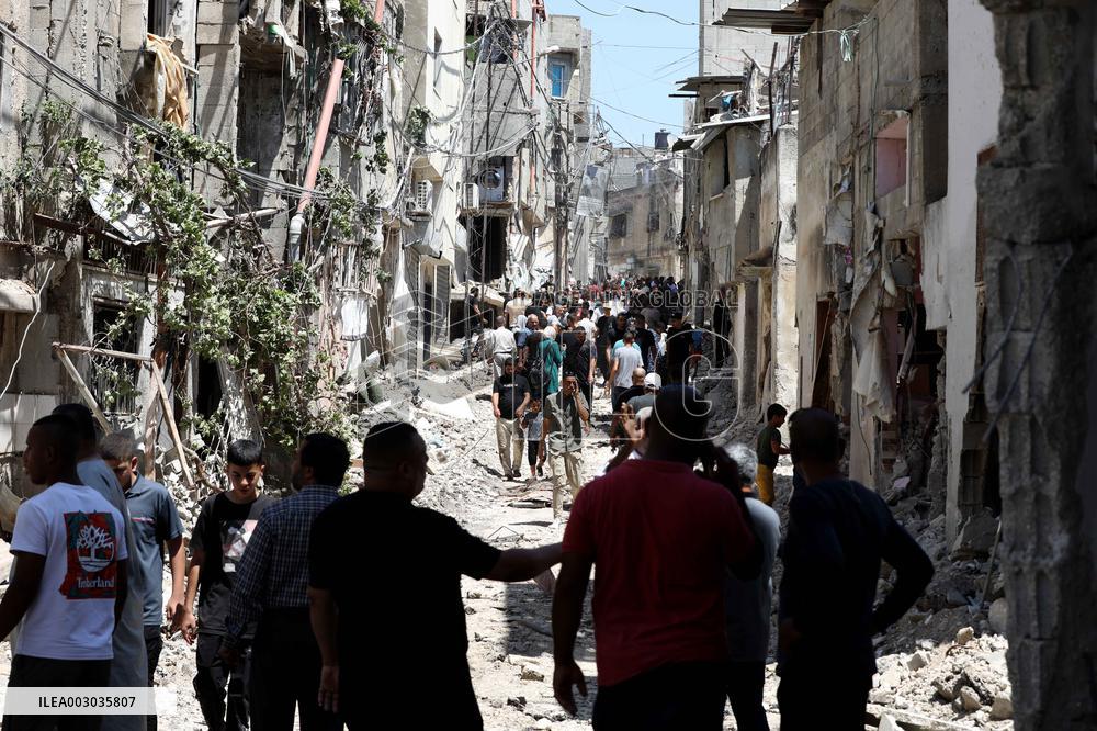 MIDEAST-WEST BANK-TULKARM-DESTRUCTION