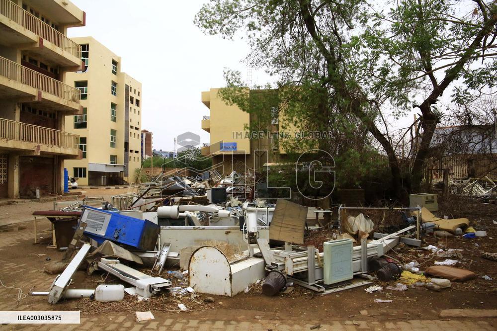 SUDAN-OMDURMAN-HEALTH SECTOR-DAMAGE