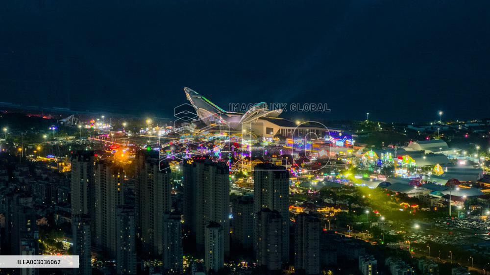 West Coast New Area Scenery in Qingdao