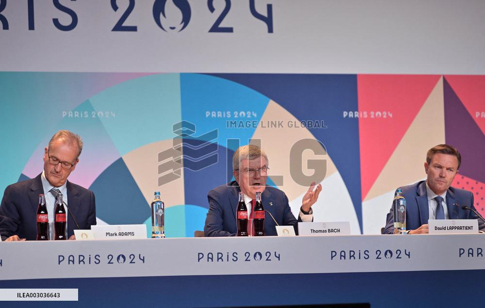 Paris 2024 - Thomas Bach Press Conference