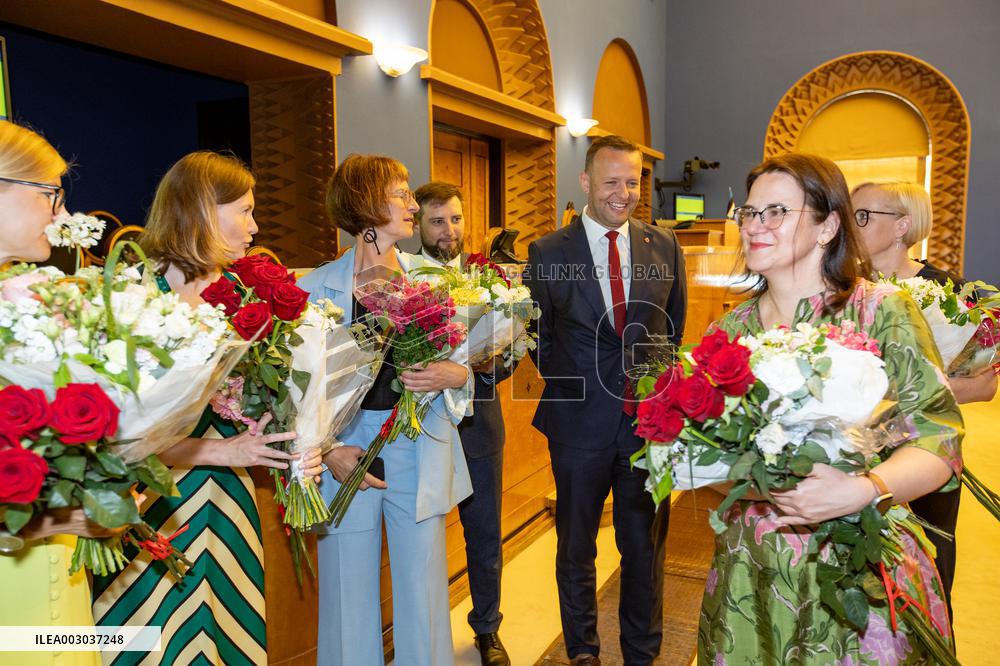 Estonia's Riigikogu grants Kristen Michal mandate to form next government