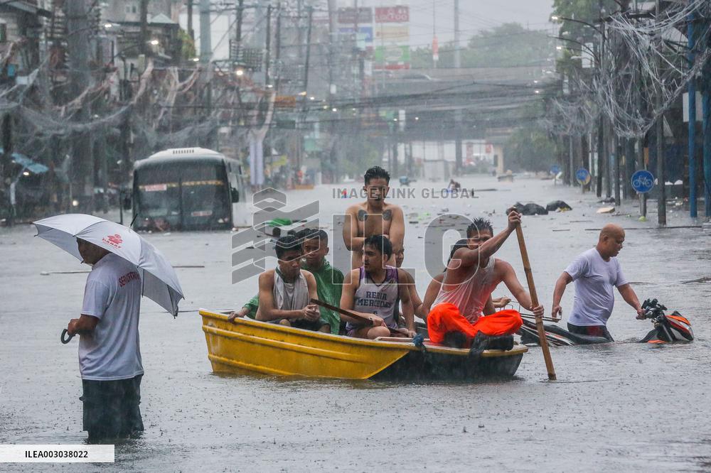 THE PHILIPPINES-TYPHOON GAEMI-FLOOD
