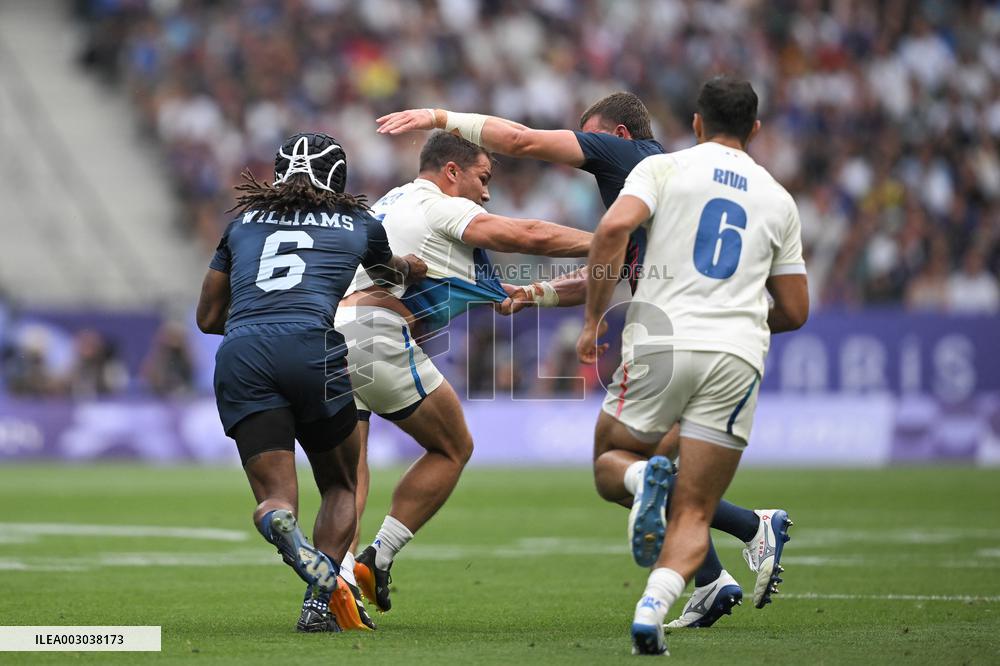 Paris 2024 - Rugby Sevens - France vs USA