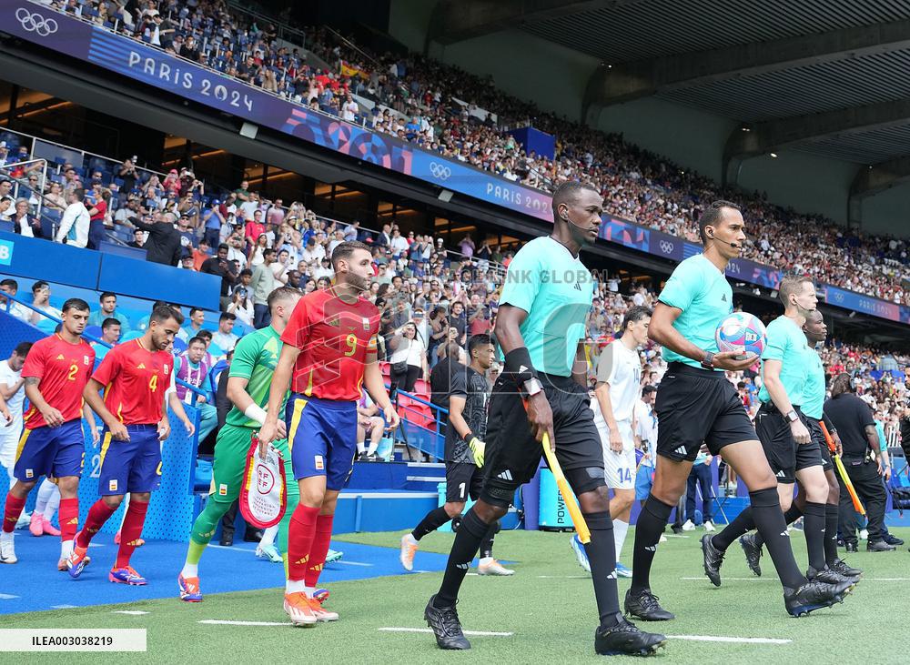 (PARIS2024)FRANCE-PARIS-FOOTBALL-GROUP C-UZB VS ESP