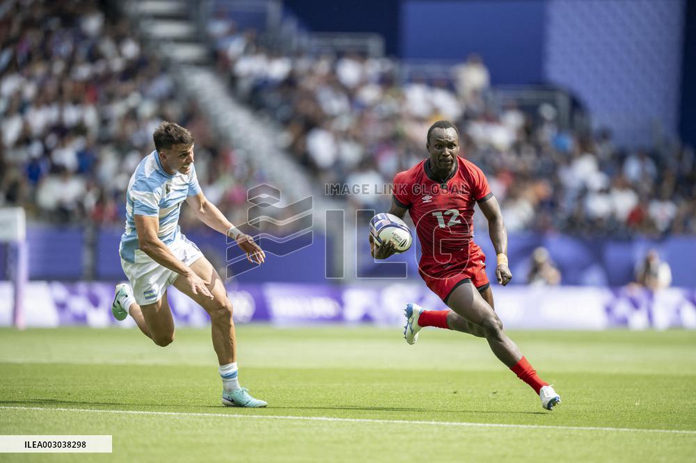 Paris 2024 - Rugby Sevens - Argentina v Kenya