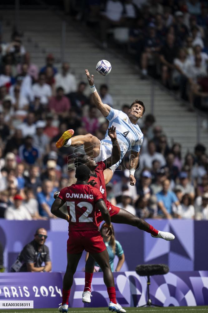 Paris 2024 - Rugby Sevens - Argentina v Kenya