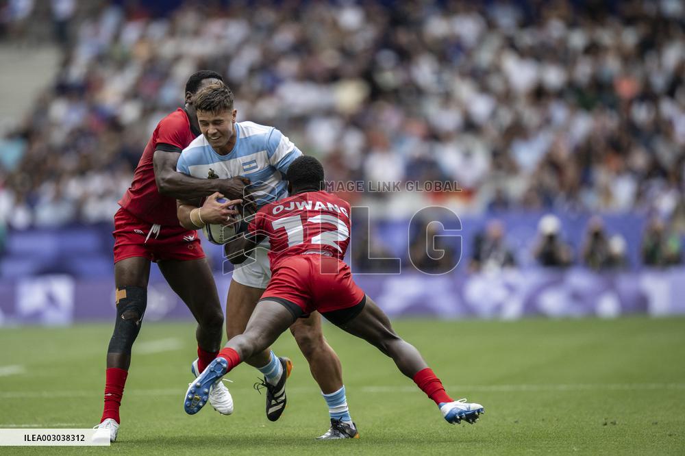 Paris 2024 - Rugby Sevens - Argentina v Kenya