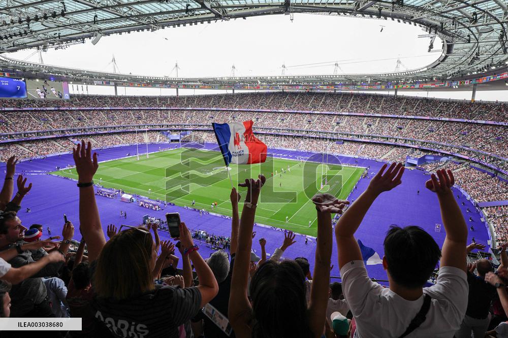 (PARIS2024)FRANCE-PARIS-RUGBY SEVENS-MEN'S POOL