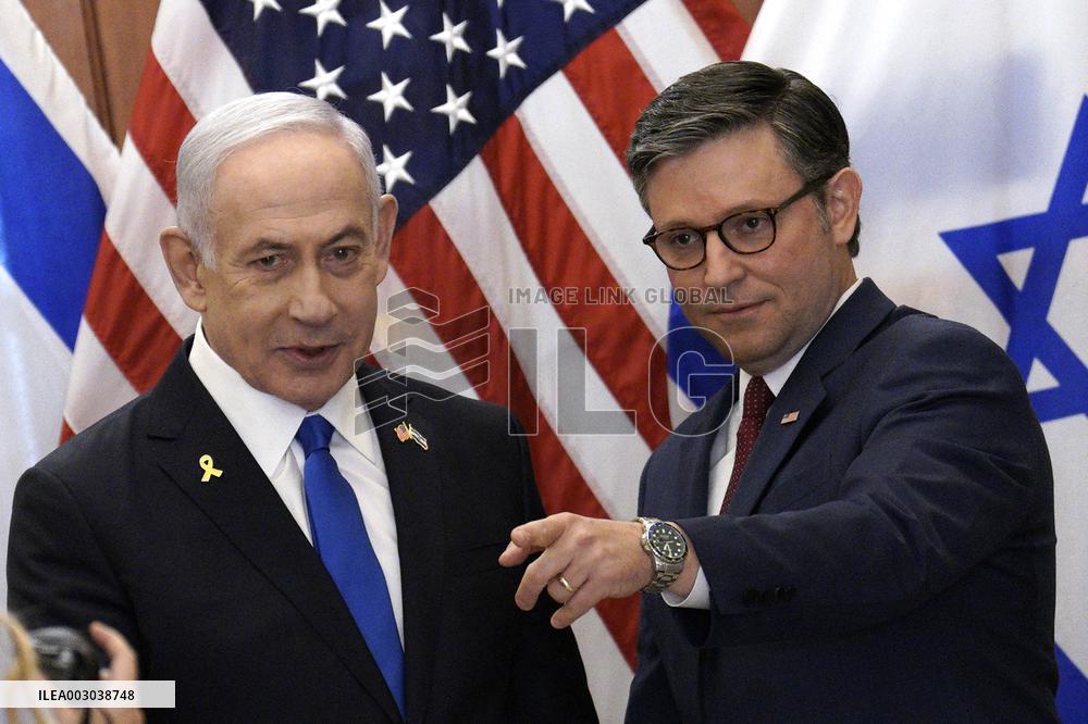 Benjamin Netanyahu on Captiol Hill - Washington