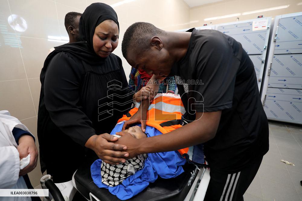 MIDEAST-WEST BANK-TULKARM-FUNERAL