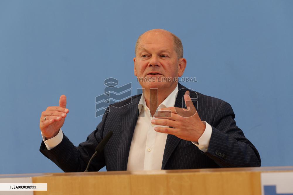 GERMANY-BERLIN-SCHOLZ-2ND TERM-RUNNING-WILLINGNESS